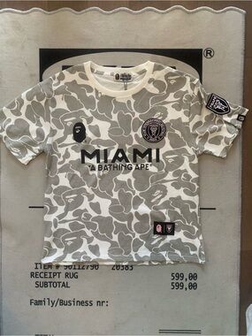 Inter Miami X Bape